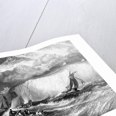 The Straits of Dover, engraved by William Miller, 1827 by Joseph Mallord William Turner