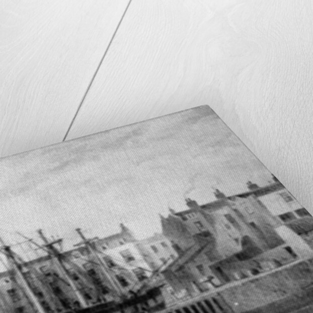 The Gun Dock at Wapping, 1850 by Thomas Hosmer Shepherd