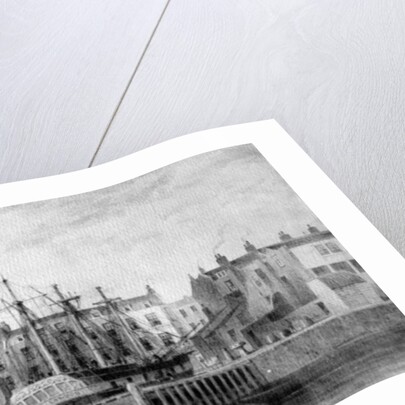 The Gun Dock at Wapping, 1850 by Thomas Hosmer Shepherd