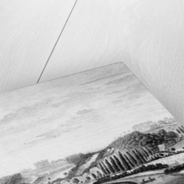 A View of Cliveden House taken from Maidenhead Bridge, c.1780 by English School