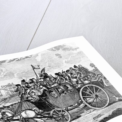 Going to Bury Fair, 1750 by English School