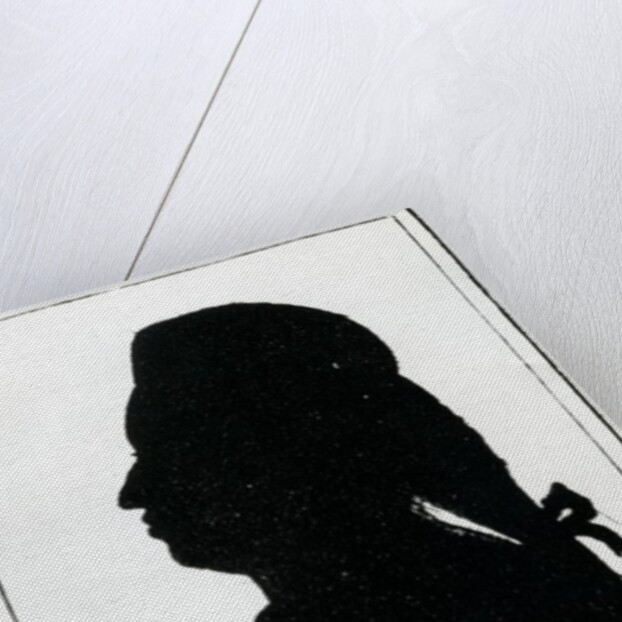 Silhouette of Michael O'Kelly, 1786 by Hieronymus Loschenkohl