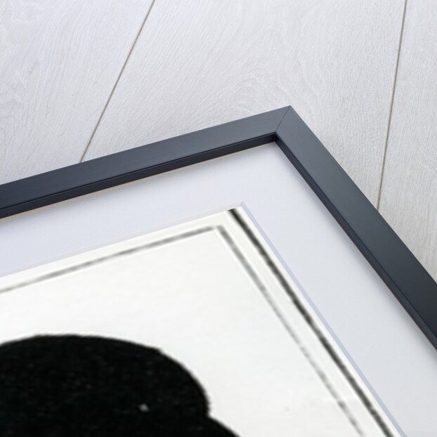 Silhouette of Michael O'Kelly, 1786 by Hieronymus Loschenkohl