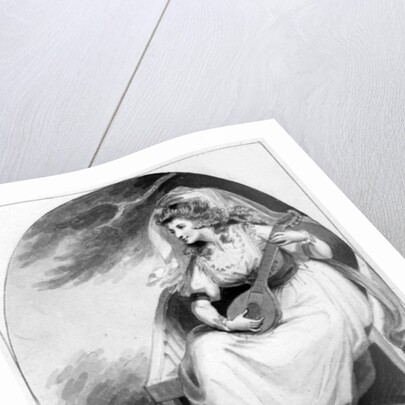 Elizabeth Farren in the role of Olivia, c.1785 by Edward Francis Burney