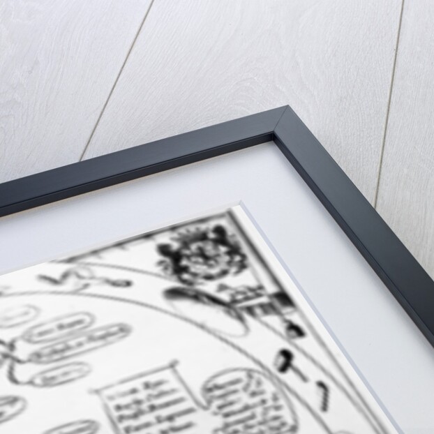 Agriculture or husbandry diagram by English School