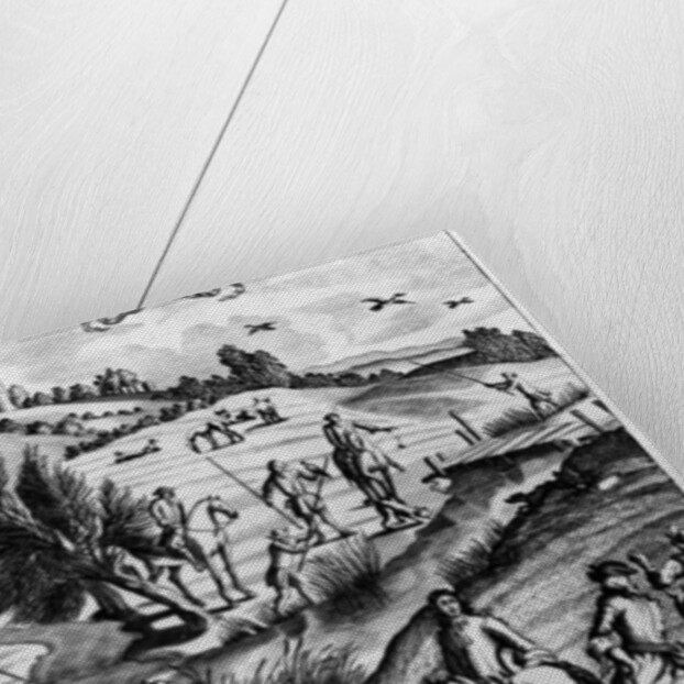 Brook hawking by English School