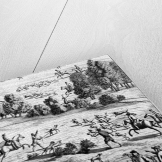 Unharbouring ye Stagg by English School