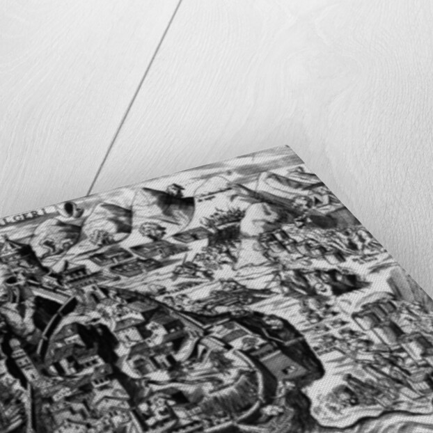 The Spanish attempt to capture Algiers, 1541 by Spanish School