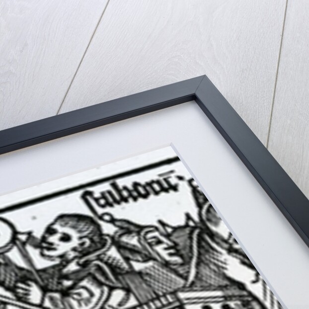 Frontispiece to the English translation of Sebastian Brandt's 'The Ship of Fools', edition published in 1874 by (after) German School