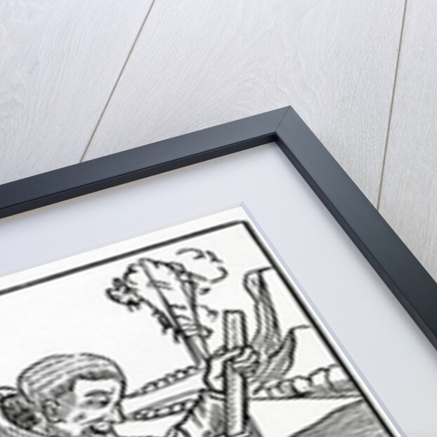 Of euyl Counsellours, Juges and men of lawe by (after) German School