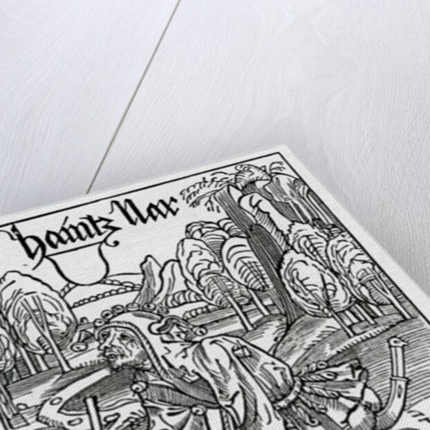 Of old folys that is to say the longer they lyue the more they ar gyuen to foly by (after) German School