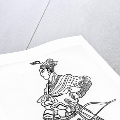 Batu Khan, Mongol ruler, 1871 by Anonymous