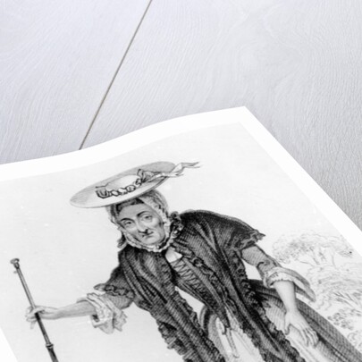 Jane Lewson, remarkable for her age and peculiarities, 1821 by Robert Cooper