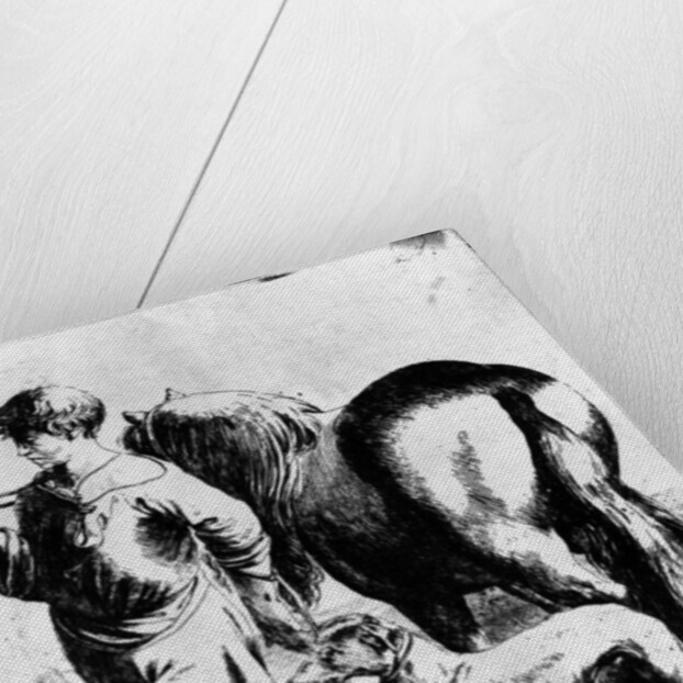 Boy with a Horse and Two Dogs, c.1597-1610 by Adam Elsheimer