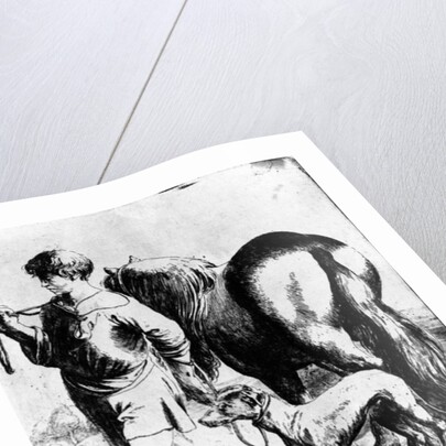 Boy with a Horse and Two Dogs, c.1597-1610 by Adam Elsheimer