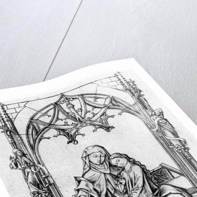 St. Anne with Mary and the Child, c.1465-1500 by Israhel van the younger Meckenem