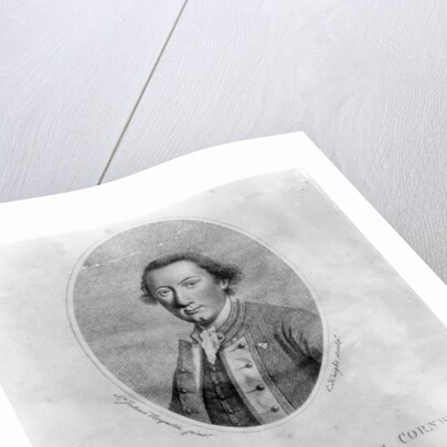 The Right Hon. Charles Earl Cornwallis, print made by C. Knight by Joshua Reynolds