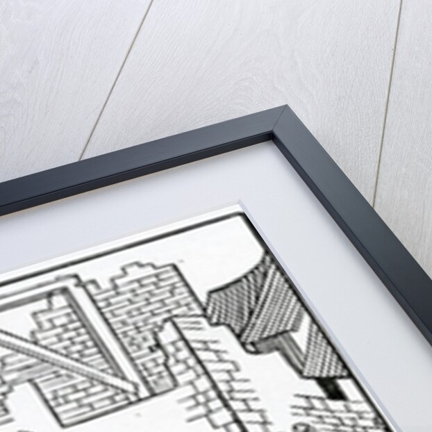 Of the folisshe begynnynge of great bildynges without sufficient prouision by (after) German School