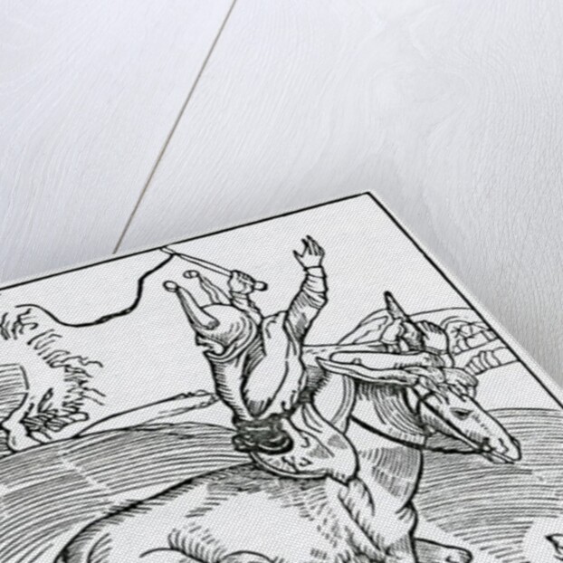 Of great wrathe, procedynge of small occasyon by (after) German School