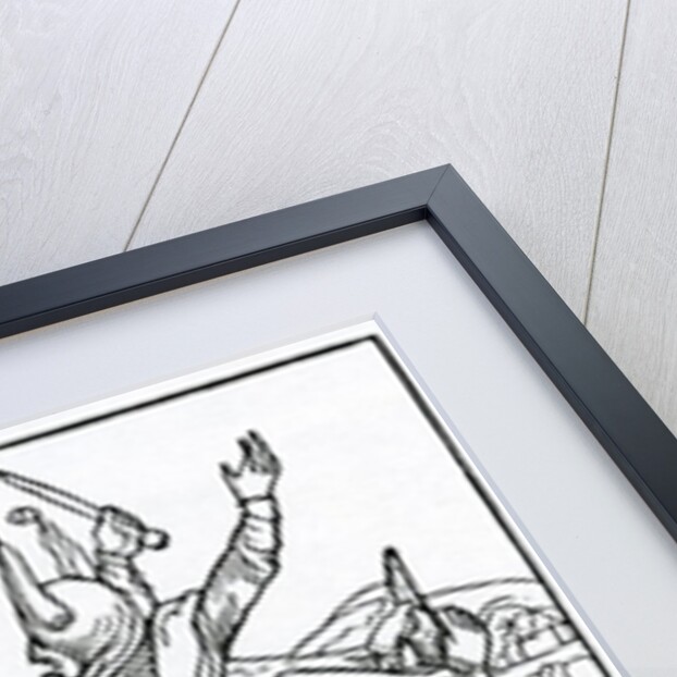 Of great wrathe, procedynge of small occasyon by (after) German School