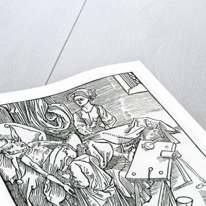 Of them that be diseasyd and seke and ar impacient and inobedyent to the Phesycyan by (after) German School