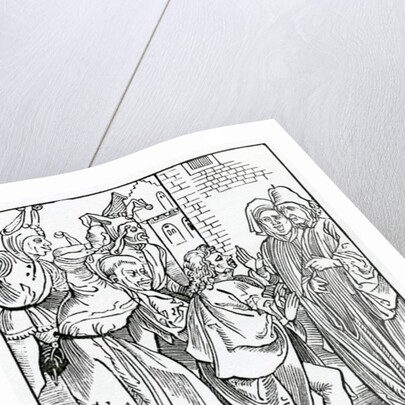 Of mockers, and scorners, and false accusers by (after) German School