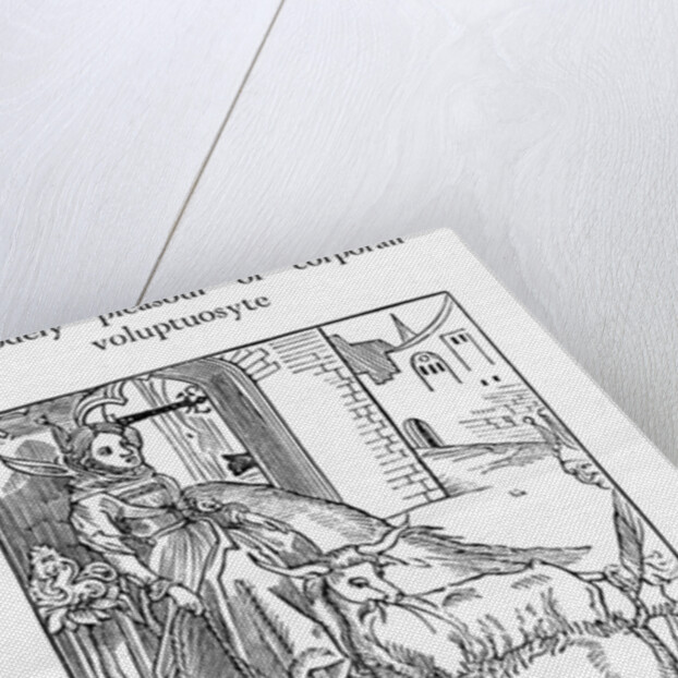 Of bodely pleasour or corporall voluptuosyte by (after) German School