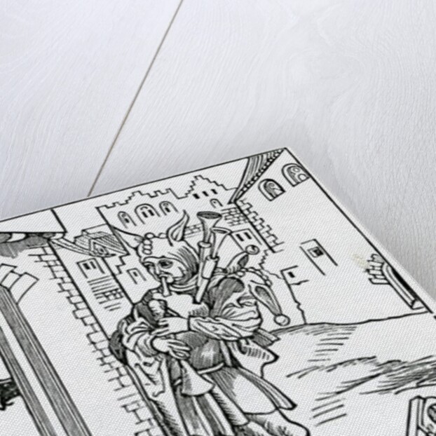 Of impacient folys that wyll nat abyde correccion by (after) German School