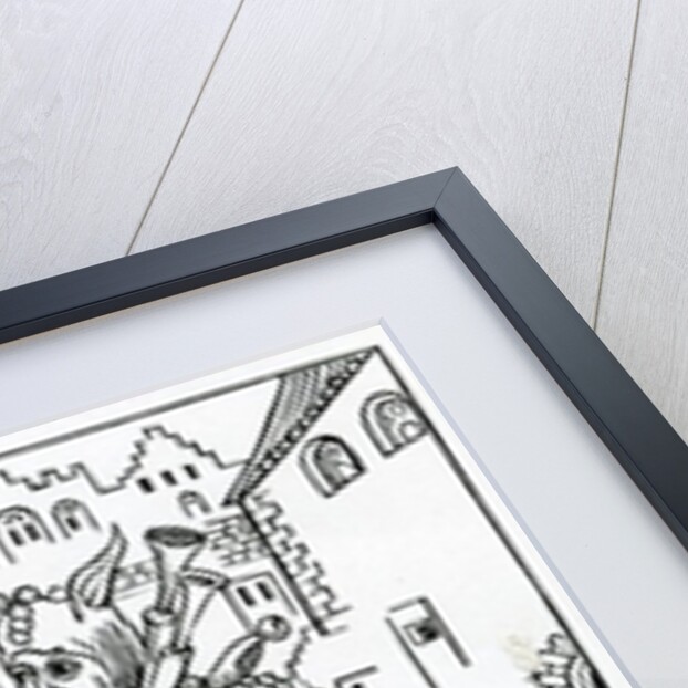 Of impacient folys that wyll nat abyde correccion by (after) German School