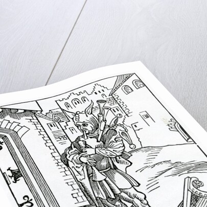 Of impacient folys that wyll nat abyde correccion by (after) German School