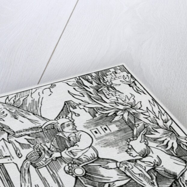 Of folys that forget them selfe and do another mannys besynes leuynge theyr owne undone by German School