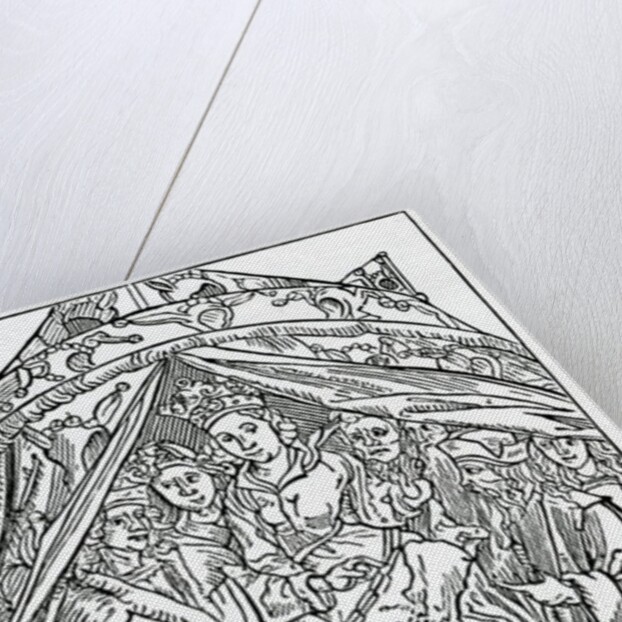 Of the great myght and power of folys by (after) German School