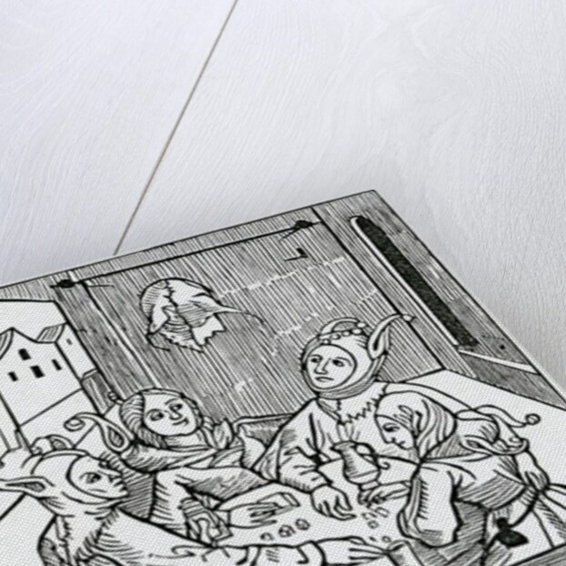 Of carde players and dysers by (after) German School