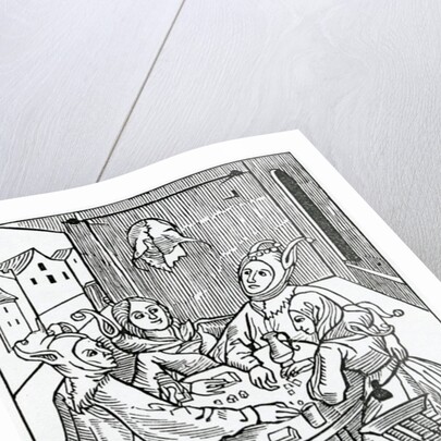 Of carde players and dysers by (after) German School