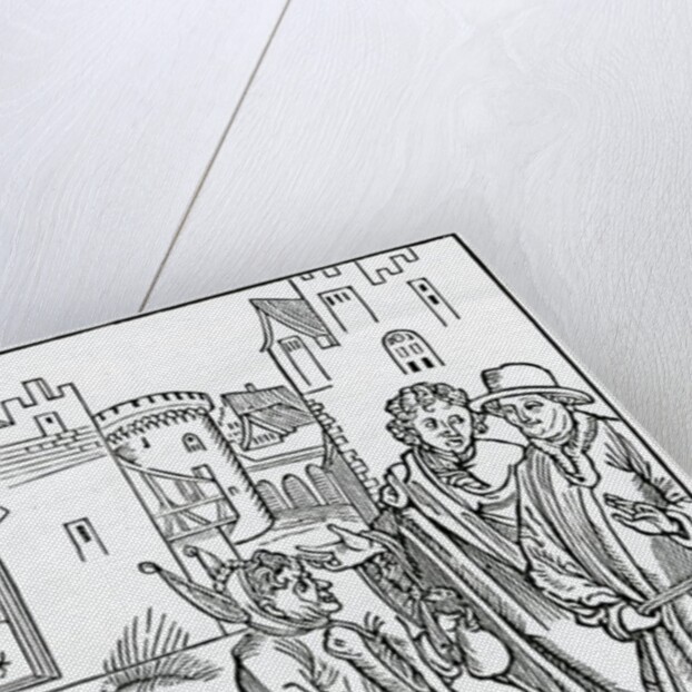 Of the contempt and dispysynge of pouertye by German School