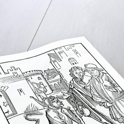 Of the contempt and dispysynge of pouertye by German School