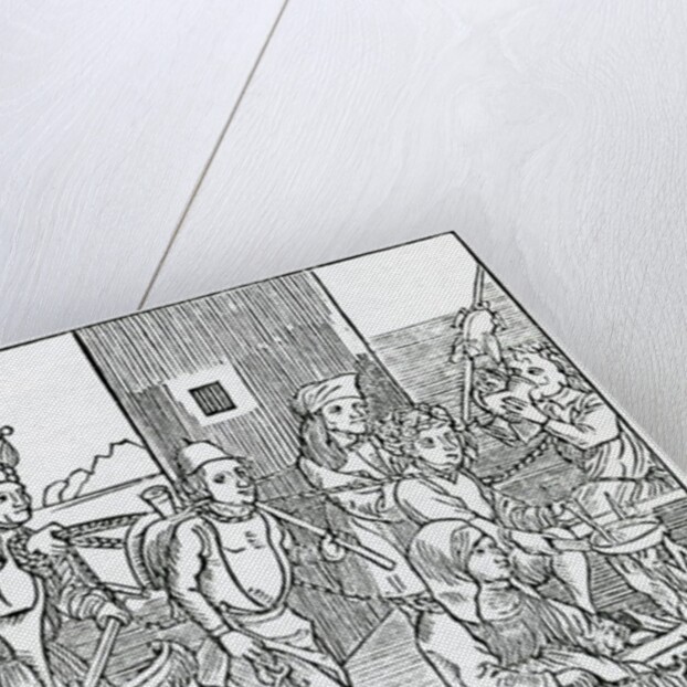 Of folisshe cokes and buttelers and other offycers of howsholde that wast theyr maysters good without mesure by German School