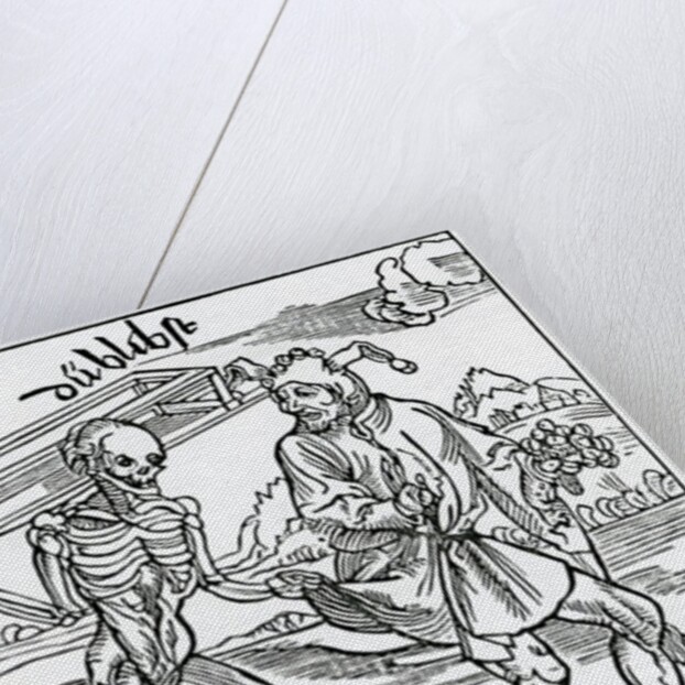 Of folys that despyse deth makynge no prouysion therfore by (after) German School