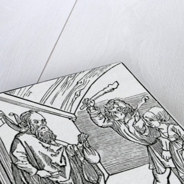 Of folysshe children yt worshyp nat their fader and moder by German School