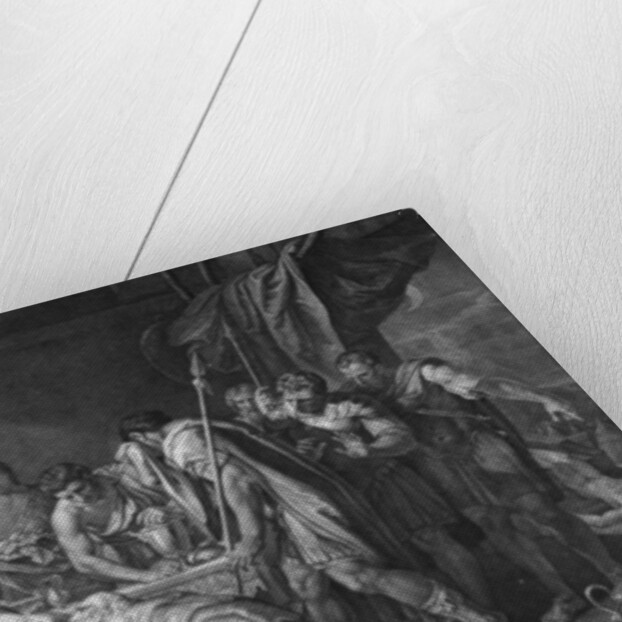 Priam redeems the dead body of Hector, Domenico Cunego, 1764 by Gavin Hamilton