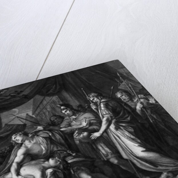 Achilles laments the death of Patroclus, engraved by Domenico Cunego, 1764 by Gavin Hamilton