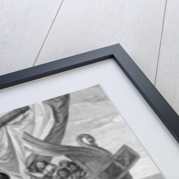 The anger of Achilles for the loss of Briseis, engraved by Domenico Cunego, 1764 by Gavin (after) Hamilton