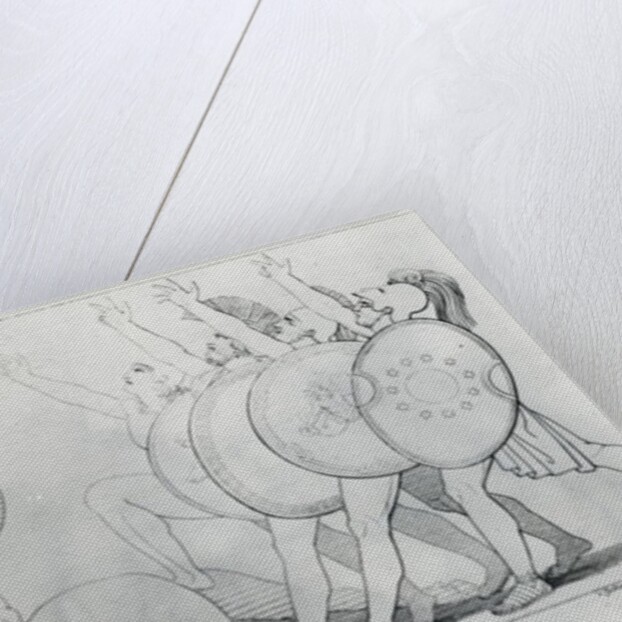 The Seven Against Thebes, 1795 by John Flaxman