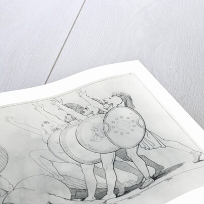 The Seven Against Thebes, 1795 by John Flaxman