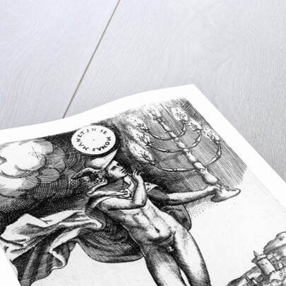 Hermes, 1555 by Giulio Bonasone