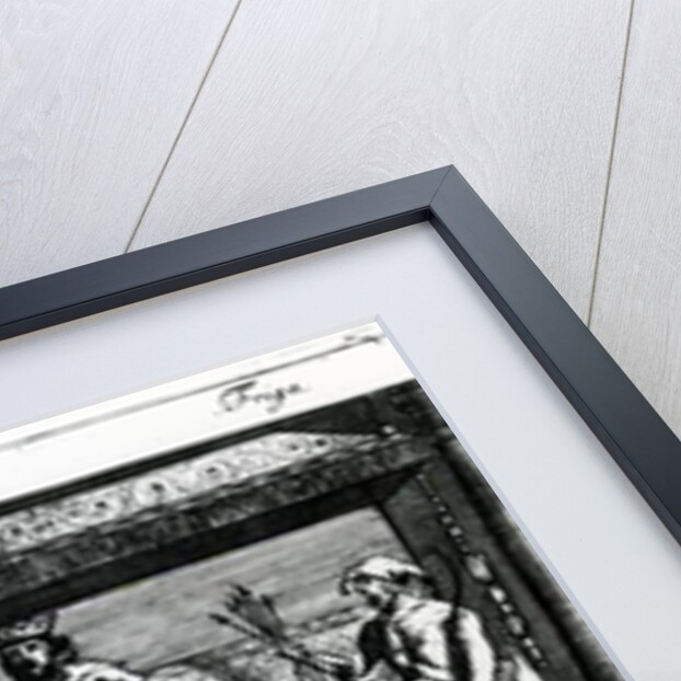 Woden, Thor and Friga by Wenceslaus Hollar