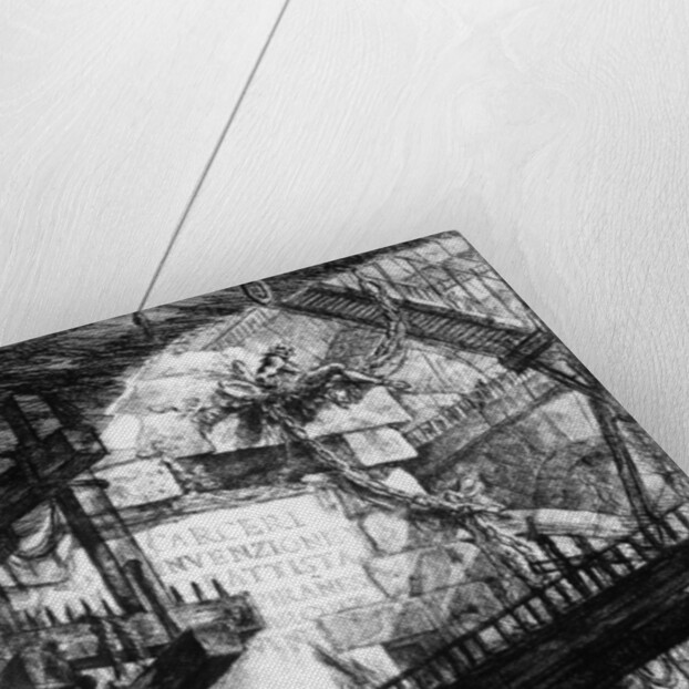 Title page to the 'Carceri d'invenzione' series, 1761 by Giovanni Battista Piranesi