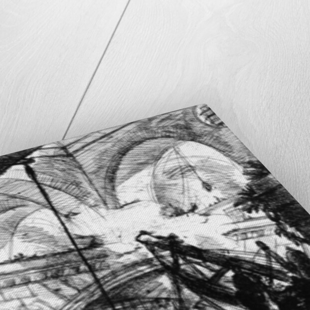 Plate from the 'Carceri d'invenzione' series, 1761 by Giovanni Battista Piranesi