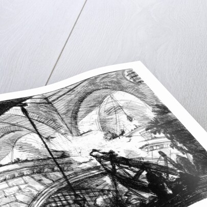Plate from the 'Carceri d'invenzione' series, 1761 by Giovanni Battista Piranesi