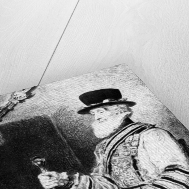 The Yeoman of the Guard by John Everett Millais